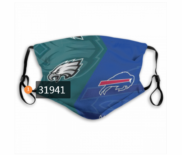 NFL Buffalo Bills 102020 Dust mask with filter